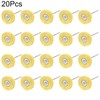 LDEXIN 20Pcs Little Buff Wheels Polishing Buffer Wheels for Rotary