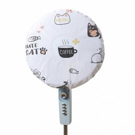 Fan cover Waterproof fan storage cover Fabric fan cover Fan cover Waterproof fan cover Vinyl cover for fan Wall-mounted fan 1-Fan cover-Shape 4ea