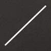Fastenings without end caps White Plastic coated Pack of 10,