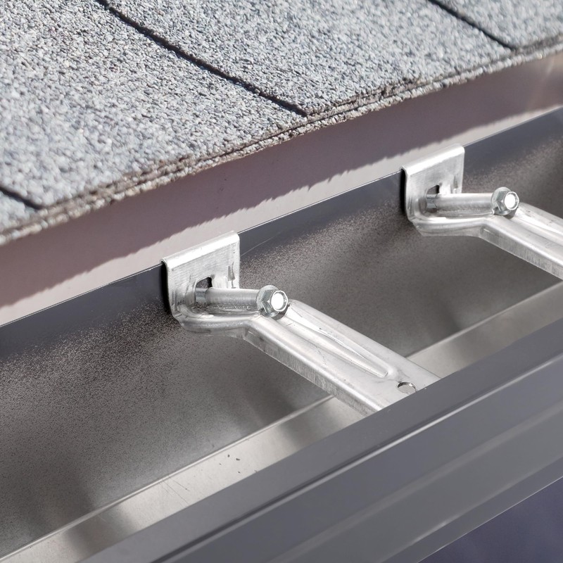 5" 10 Pack Gutter Hangers, Heavy Duty Hidden Rain Gutter