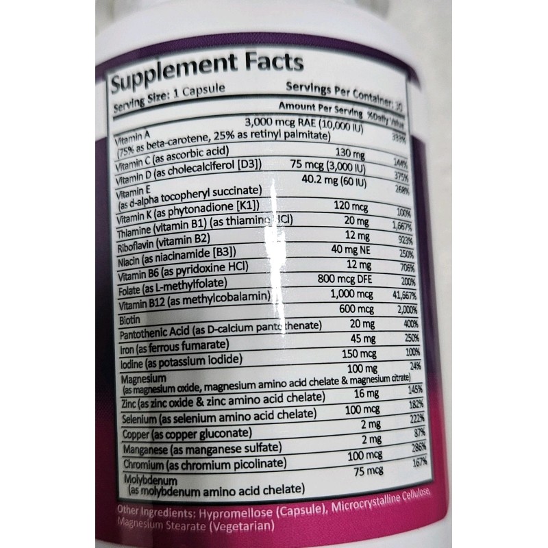 Procare Bariatric Multivitamins With 45 MG Of Iron