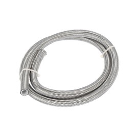 A ABSOPRO Car Oil Fuel Gas Line Hose AN8 1 Metre Braided PTFE Stainless Steel Item Replacement