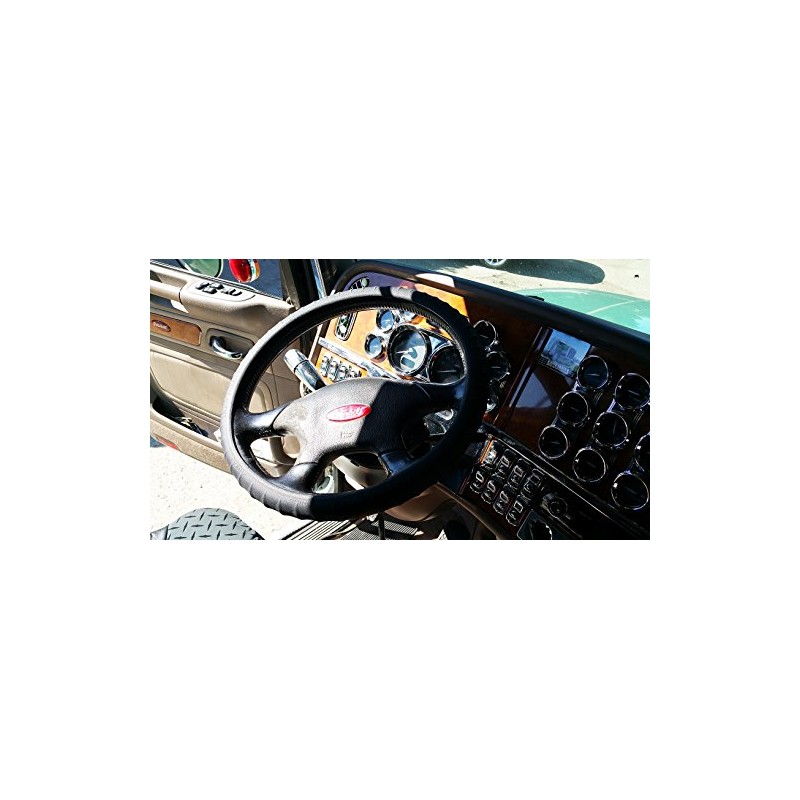 Cameleon Cover Silicone Semi-Truck Steering Wheel Cover Fits 16" 17"