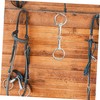 BIUDECO Durable Stainless Steel Horse Bit Tie Ring Heavy Duty