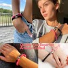 2 Pcs Couples Bracelet Magnetic Healing Stone Stretch Cord Friendship