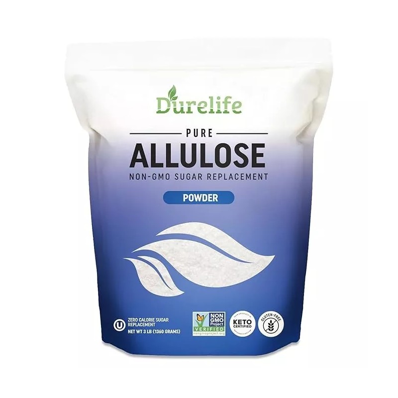 Durelife Allulose sweetener 100% Pure Powdered Sugar Substitute 3 lb
