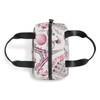 Lunch Bag Pink Eiffel Tower Print Large Capacity Lunch Box