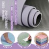 Yoga Mat, Foldable, TPE Material, Double-Sided, Anti-Slip, Thick, Soundproofing, Wide,
