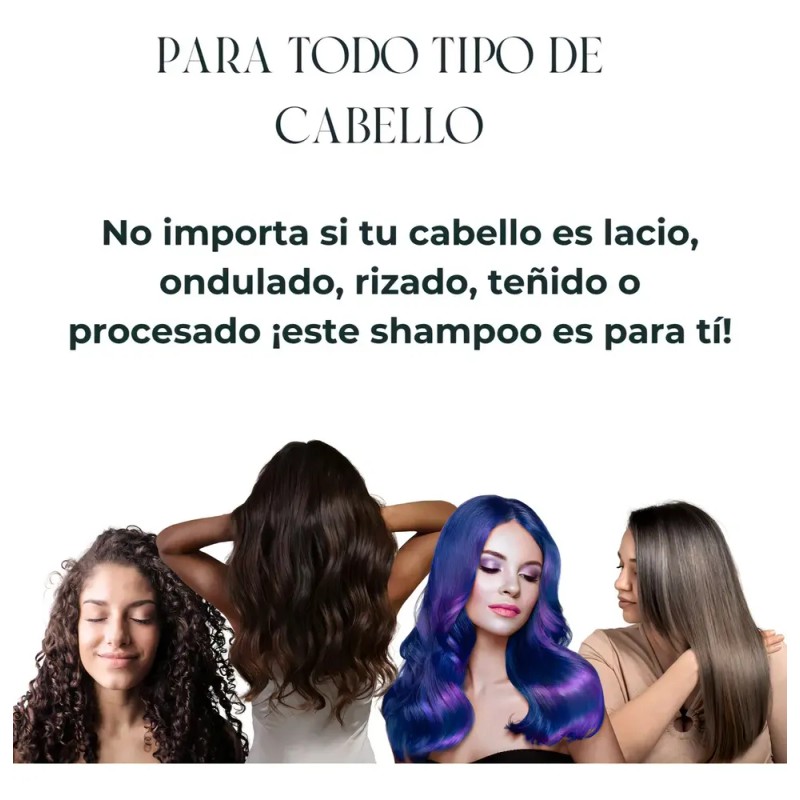 Shampoo Crecimiento Con Acondicionador Y Colágeno Apigreen