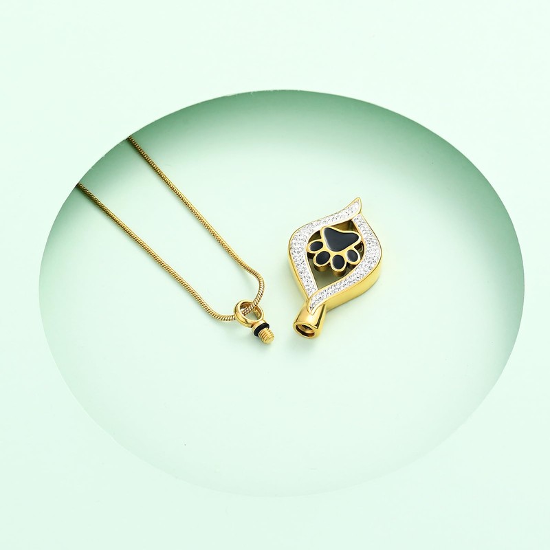 VCCWYQK Cremation Jewelry for Ashes The Eye of My Heart