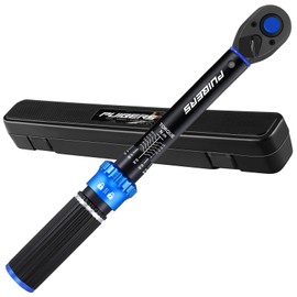 PUIBERS 1/4 Inch Pound Torque Wrench, Bike Torque Wrench 1/4 3-25 NM/22.6-221.3 IN.LB，Dual-Direction Adjustable 72 Tooth Drive Small Newton Meter Wrenches for Bike, Motorcycle and Car Repair