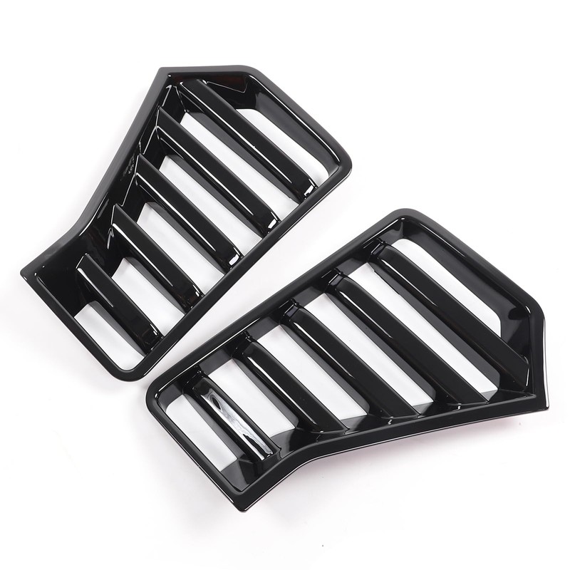 Daeiclru Front Bumper Side Headlight Grille Cover Compatible with Toyota