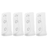SAFIGLE 4pcs Extender Snaps Baby Bodysuit Extenders Double Layer Baby