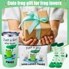 saerryor Frog Gifts for Women Girls,20oz Insulated Tumbler Socks Makeup