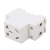 Power Socket 5 Hole 250V Durable Material Stable Sockets Safe