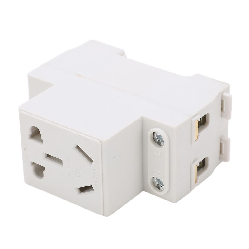 Power Socket 5 Hole 250V Durable Material Stable Sockets Safe
