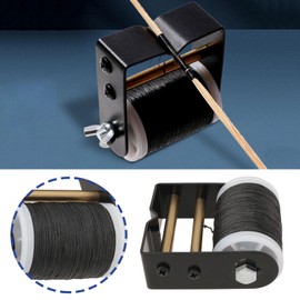 Briny River 1 Pc Archery Bowstring Serving Tool Thread Archery Protecting Bow String for Tying Peep Sight for Compound Bow Recurve Bow Black