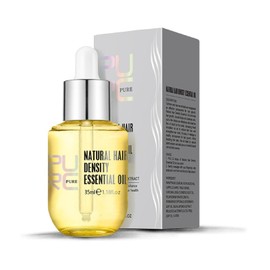 WenFeng PURC Natural Hair Density Essential Oil,Hair Regrowth Essential Oil,Natural Hair Regrowth Serum for Women & Men-35 ML
