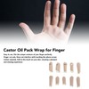 10pcs Castor Oil Pack Wrap for Finger Soft Cotton Breathable