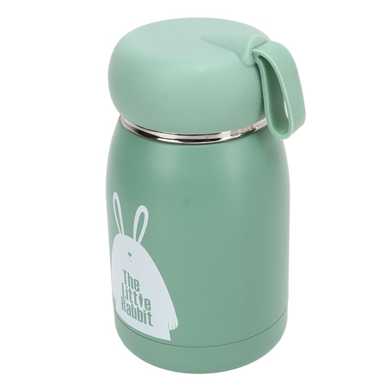 Children's Insulation Cup 12oz Double Wall Portable Rabbit Pattern Insulated