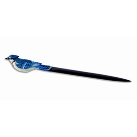 LX Hand Painted Blue Jay Bird Letter Opener