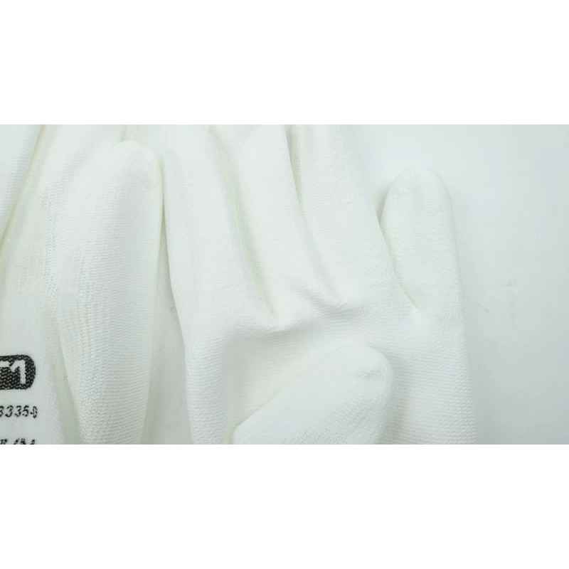 SFT1 Safety Gloves (1 Pair) EN388 White Medium S751-3335-0-M