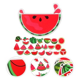 SEWACC 50pcs Watermelon Stickers Melon Stickers Fruit Stickers Watermelon Decals Birthday Watermelon Party Favor