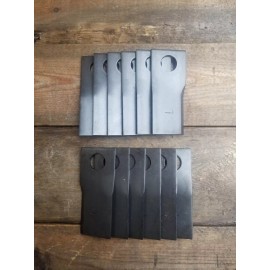 AGCO 1006 HESSTON DISC MOWER BLADE KIT - OEM PART NUMBER 527746 & 527747