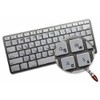 Apple English (Lower CASE) Sticker for Keyboard with Black Lettering