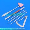 ODM Dental Laboratory Kit Waxing Modelling Carvers Mixing Tools Stainless