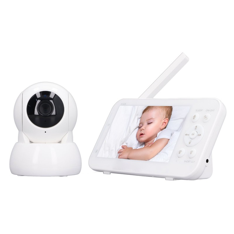 5in Wireless Baby Monitor Two Way Speaking Night Vision HD