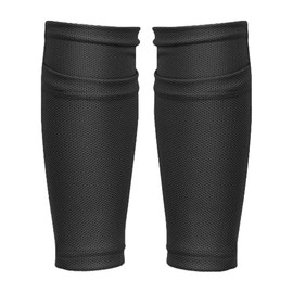 JRYXDS Soccer Shin Guard Socks with Pocket Arms, Football Equipment with Pockets, Compression Calf Sleeves, Children's Football Shin Pads, Football Socks Set for Children, Teenagers, Adults
