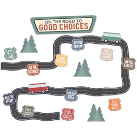 Teacher Created Resources Moving Mountains Road Trip On The Road to Good Choices Mini Bulletin Board (TCR9225)