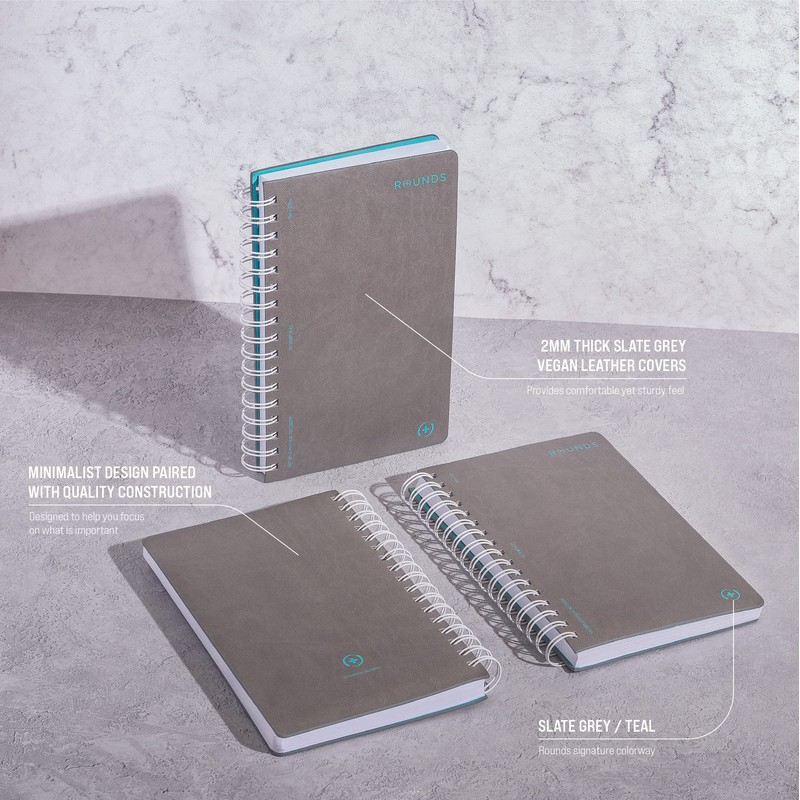 H&P Notebook Spacious Medical History and Physical Notebook (8.5" x