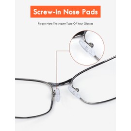 JAPower 8 Pairs Replacement Nose Pads for Oakley Tincup OX5099 OX3184/Tincup Carbon OX5094/Conductor 6 OO4106/Conductor 8 OO4107/Savitar OO6047/Wingfold OX5100 OX5101, Clear Silicone Nose Pieces