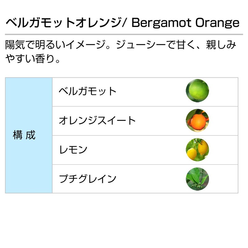 Bergamot Orange 50ml Aroma Blend Incent Essential Oil 50ml
