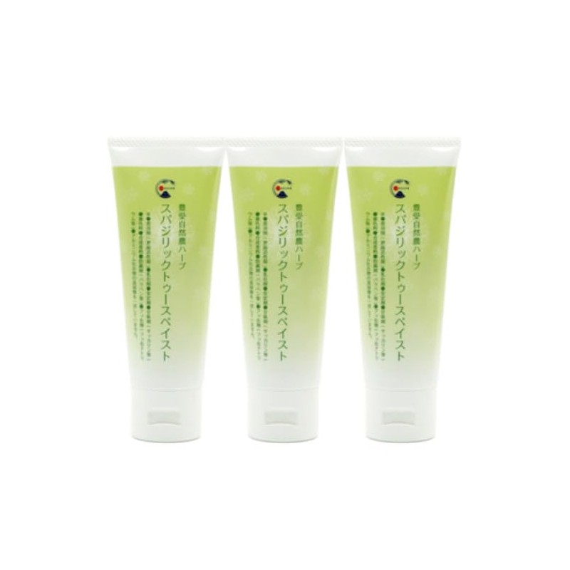 Set of 3 / Spagilic Tooth Paste 3.5 oz (100