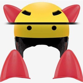 JQ Helmet Animal Ear Decoration Tuning Customization Red 1 Piece Helmet Customization Helmet Accessories / 헬멧 동물귀 장식 튜닝 꾸미기 레드 1개 헬멧꾸미기 헬멧악세사리