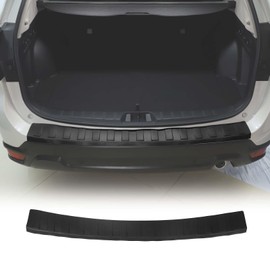Rear Bumper Cover Protector Guard Compatible with Subaru Forester 2019-2024, Trunk Door Protector Trim Cover, Anti-Scratch Tailgate Door Sill Guard Bezel Protective Accessories