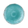 UPware 4-Piece Crackle 6 Inch Melamine Serving Plates/Appetizer Plates/Dessert Plates,
