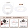 Awclub White Goof Trim Ring for 3 Inch Recessed Cans