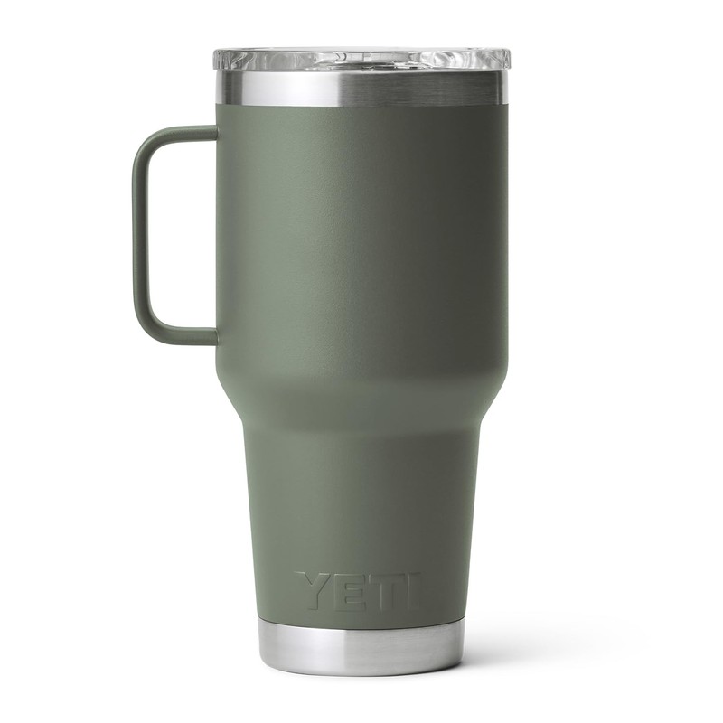 YETI Rambler 30 oz Travel Mug, Stainless Steel, Vacuum Insulated