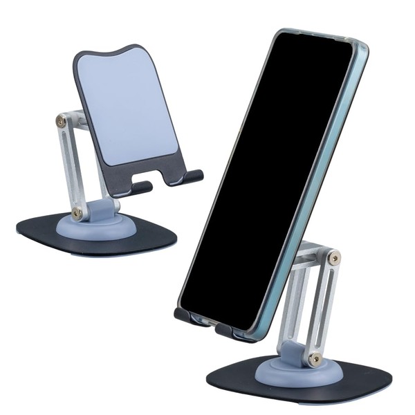 güncelçarşı 360 Derece Döner Telefon ve Tablet Tutucu Alüminyum Stand,