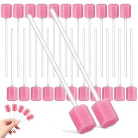 100 Piezas Hisopos, Ideal Para El Uso Diario En El Hogar, En El Hospital o En El Viaje, Ofrece Una Limpieza Cómoda y Segura y Es Ideal Para Personas Con Dificultades Para Cepillarse Los Dientes