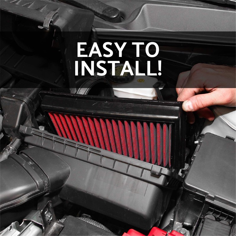 AEM 28-20857 DryFlow Air Filter, Red