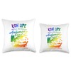 Koh Lipe Dive Adventure Andaman Coast Throw Pillow