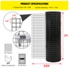 forimo 24'' x 50' 1/4inch Hardware Cloth 23 Gauge Black