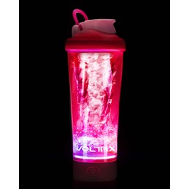 VOLTRX Shaker Bottle (color version),Protein Shaker Bottle Upgrade IXP7 Waterproof,USB C Electric Protein Shaker Powerful for Smoother Protein Shakes,BPA Free,600ml Cup (Sakura pink)