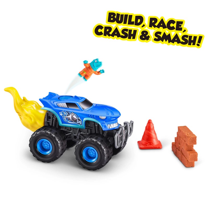 ZURU SMASHERS Smashers Monster Truck Surprise with 25+ Collectible Slime