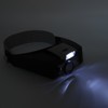 Headband Magnifier Glasses 1.5X 3X 8.5X 10X Magnification Head Mount